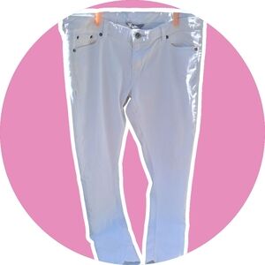 North Face Skinny White Jeans